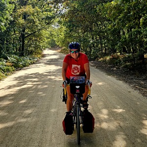 Lovely shade and surprisingly good road