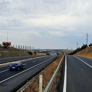 The dual carriage way - before it gets busy